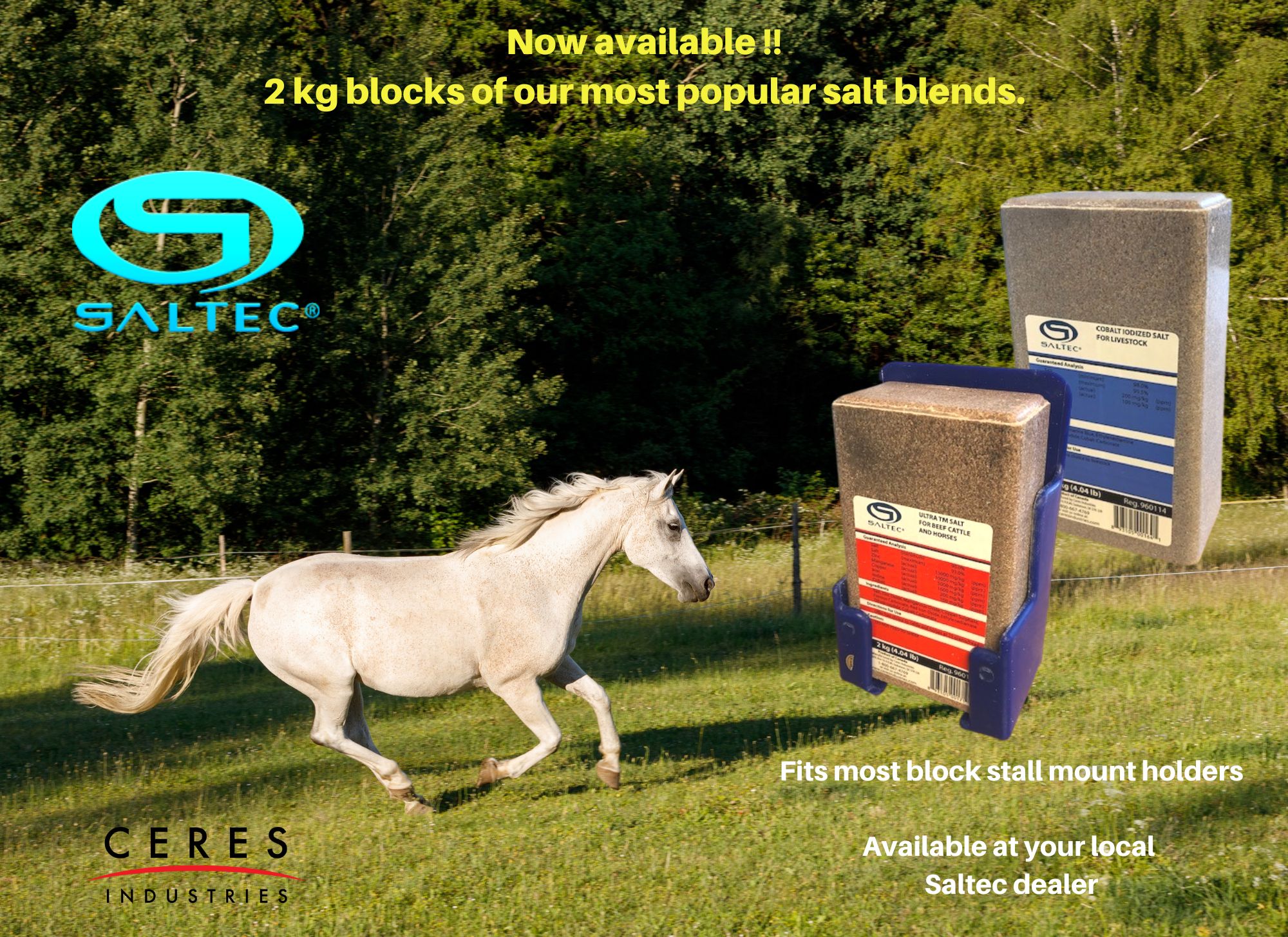 Ceres Industries - 2kg Blocks of Our Most Popular Salt Blends